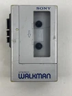 Vintage Sony WM-4 Walkman Stereo Cassette Player Silver