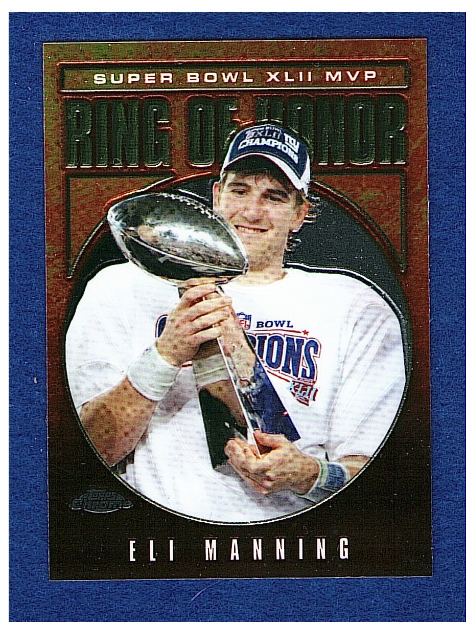 2008 Topps Chrome #RH42 Eli Manning RH Giants