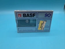 BASF CHROME EXTRA II 90 (2x45) Made in France NEW Seal Split See Pictures