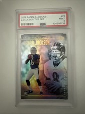 2018 Panini Illusions - Lamar Jackson, Trent Dilfer #25 (RC)