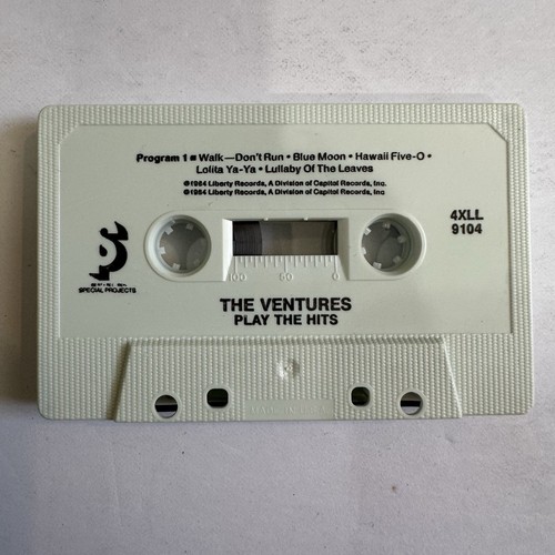The Ventures Play The Hits Cassette Tape US Liberty Records Surf Rock - Foto 4 di 5