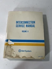 July 1975 Bell System Telephone Interconnection Service Manual Book Volume II