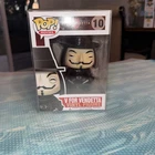 Funko Pop Movies V For Vendetta #10 Guy Fawkes Vaulted/ Retired