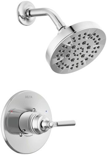 Delta T14235 Saylor Monitor 14 Series Single Function Pressure - Chrome
