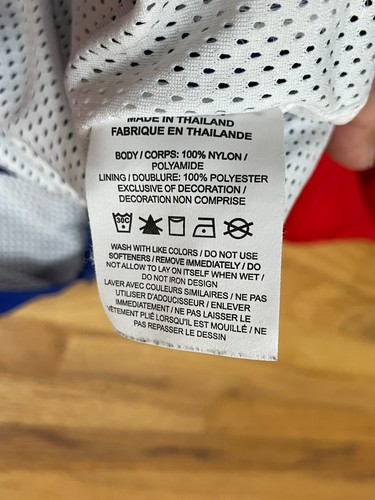 Nike Air Jordan Para Hombre S Chaqueta Azul Nylon Cortavientos Jumpman Clásicos Con Capucha - Imagen 9 de 10