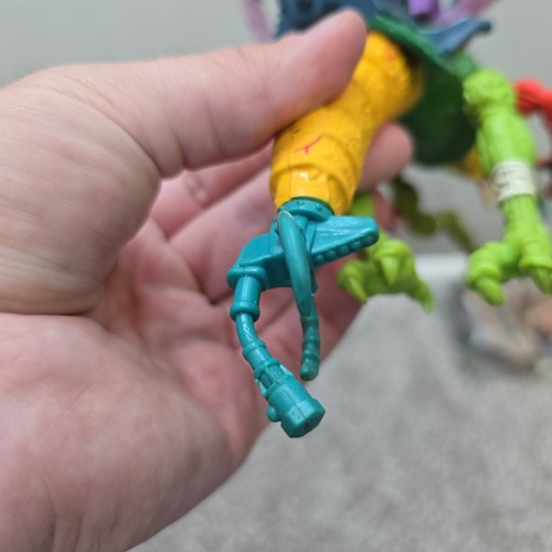 Needlenose Teenage Mutant Ninja Turtle 1990 Vintage Playmates READ Incomplete - Picture 16 of 19