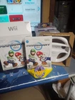 Mario Kart Wii  Steering Wheel Big Box Bundle W/ wheel-with game (CIB) Tested