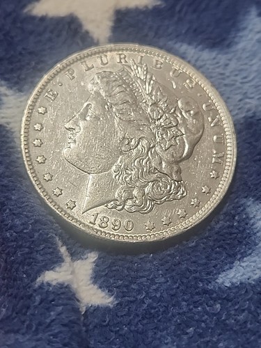 1890 O Morgan Silver Dollar