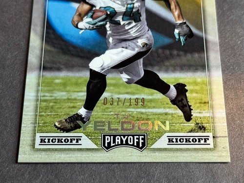 2016 Panini Playoff TJ Yeldon #88 Kickoff */199 Jaguars / Alabama Tide 💎MINT+ - Picture 3 of 6