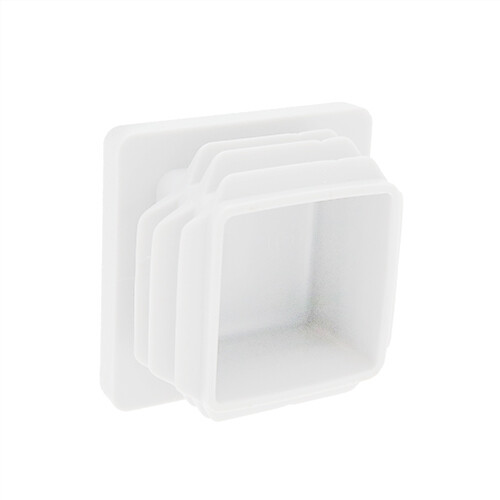 Square Tube Inserts, Plastic End Caps, Ribbed Inserts, Box Section, Chair Feet - Picture 29 of 250