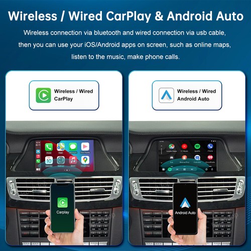 For Mercedes Benz CLS 500 NTG4.5 Wireless CarPlay Android Auto Car Interface GPS - Picture 3 of 18