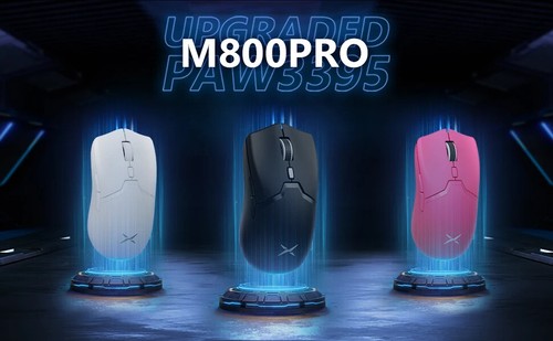 Gaming Mouse Bluetooth 3Mode Connection 26000DPI Huano Pink Switches Macro Mice - Picture 11 of 27
