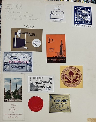 Stampa fotografica vintage metà secolo 1958 paesaggio bianco e nero "May Time" - Foto 4 di 12