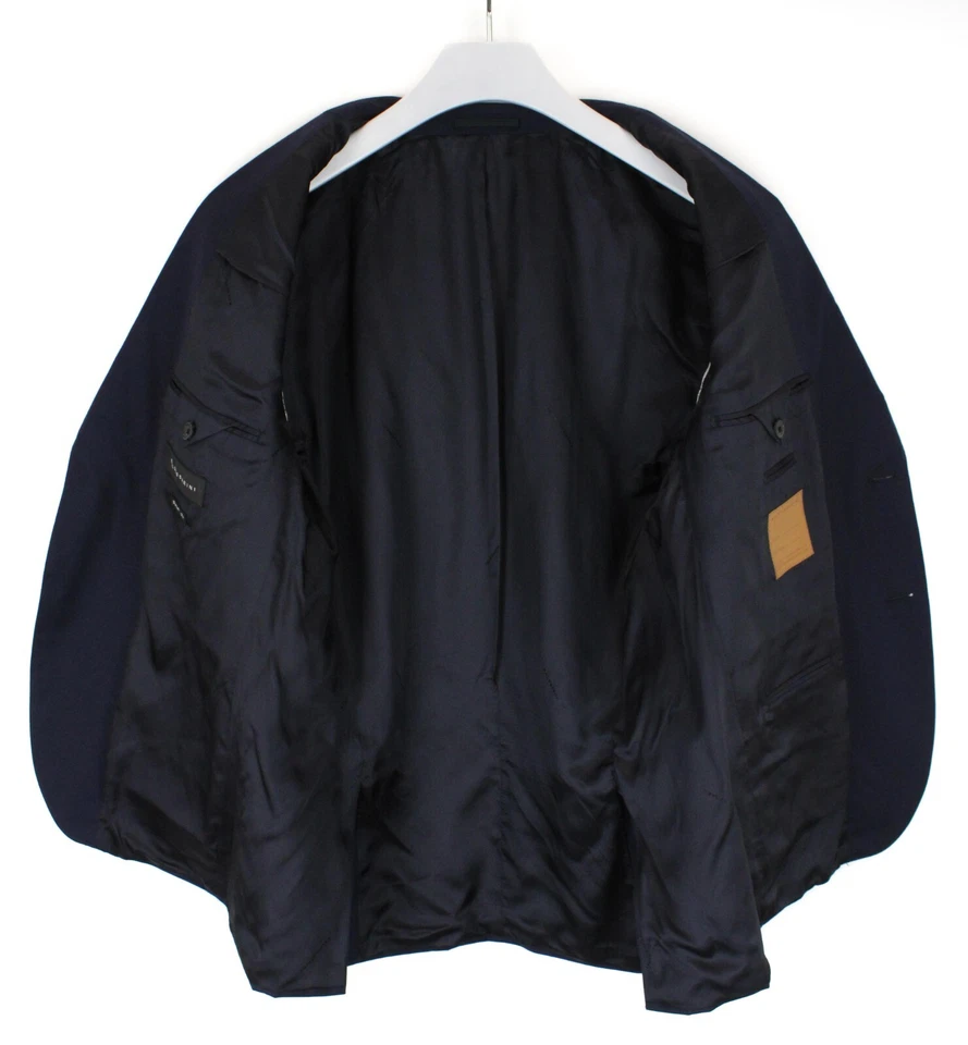 Blazer Baldessarini La Guardia Hombre Grande Un Pecho Forrado Muesca de Lana Foto 4 de 4