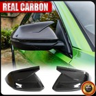 For Audi RSQ8 RS Q8 2020UP Dry Carbon Fiber Side Mirror Covers Caps Wing Add-On