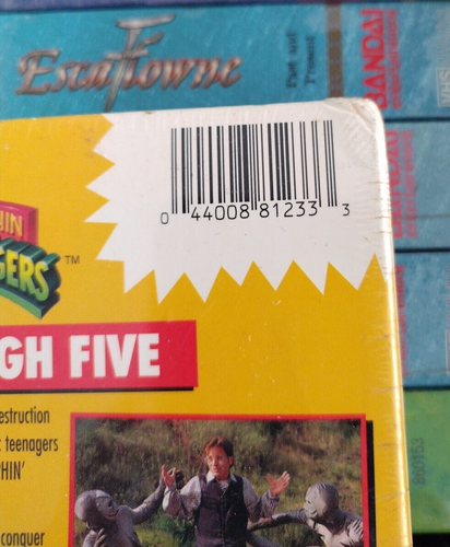 Mighty Morphin Power Rangers: High Five (VHS) Rare Sealed BRAND NEW - Picture 3 of 3