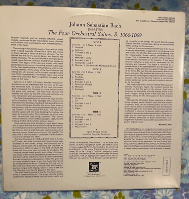 Johann Sebastian Bach English Baroque Soloists Four Orche Johann Sebastian Bach English Baroque Soloists Four Orche