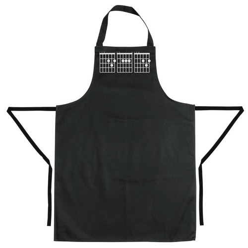 Dad Spelt In Guitar Chords Musician Fathers day BBQ Apron For Dad, Cooking Apron - Picture 5 of 5