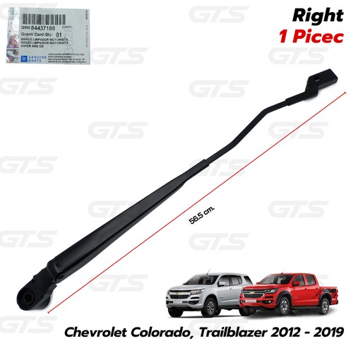RHD Rh Windshield Wiper Arm Fits Chevrolet Holden Colorado Trailblazer '12 '19 - Picture 3 of 11