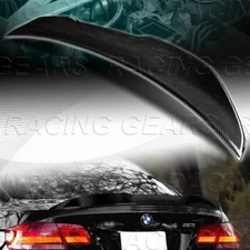 PSM STYLE CARBON FIBER TRUNK SPOILER WING FIT 07-13 BMW 3-SERIES E92 M3 COUPE