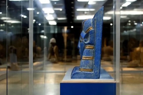 Ancient Egyptian Antiquities Statue of Goddess Hathor Rare Egyptian Antiques BC - Picture 4 of 8
