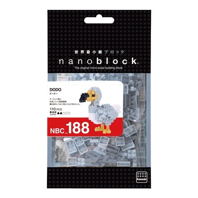 Kawada nanoblock DoDo NBC 188 NBC-188 Building Toys New Japan