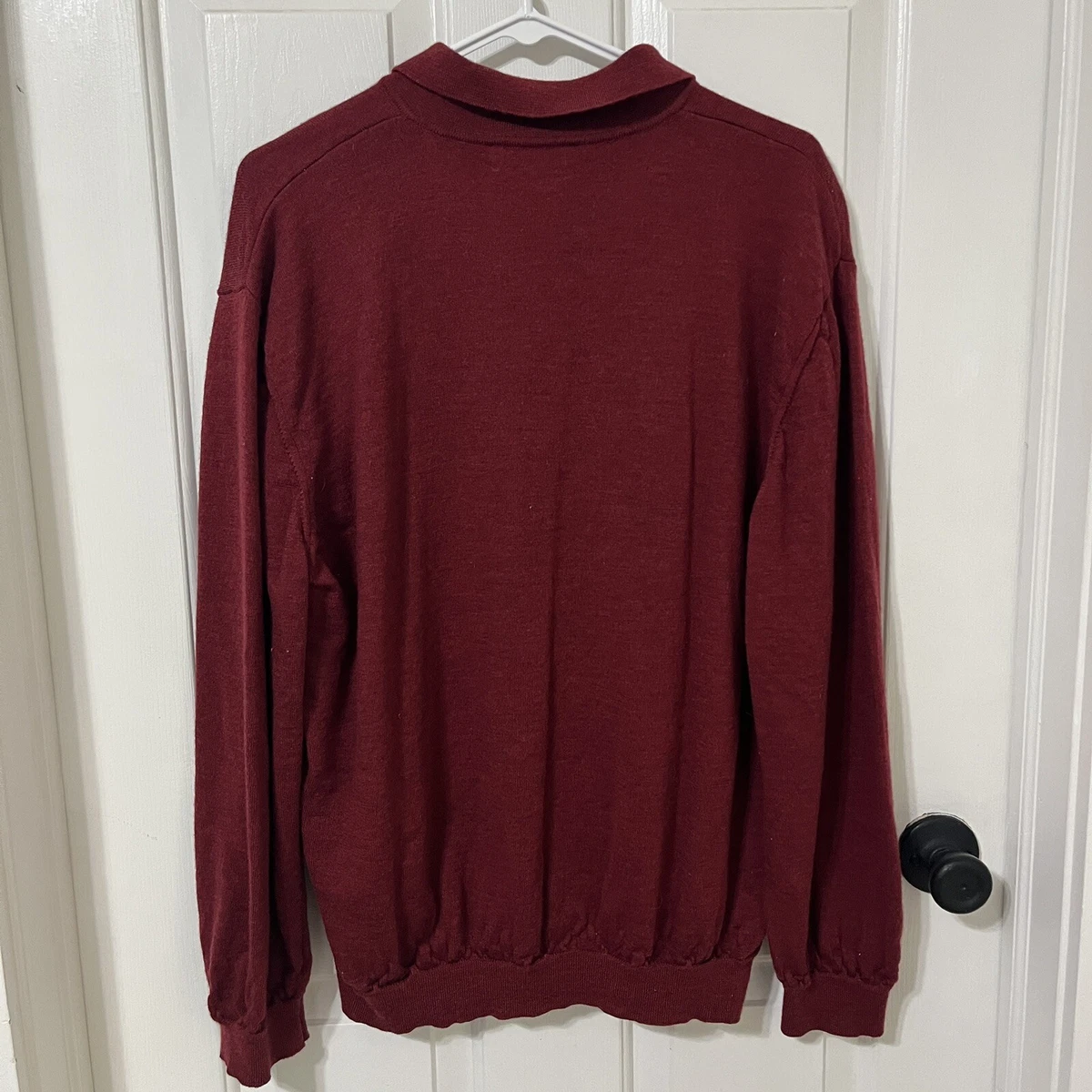 Toscano merino top wool sweater