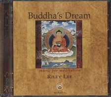 Riley Lee - Buddha's Dream: Music For Meditation (RARE PROMO Sticker) (CD) V.G +