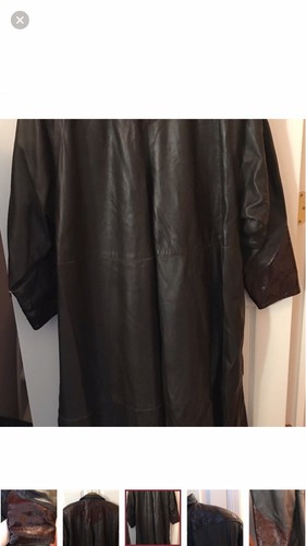 Giovinezza Moda By Rocco Leather Coat - Picture 8 of 13