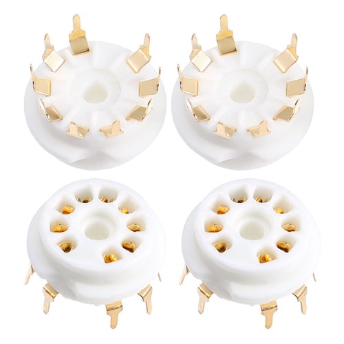 4pcs 9Pin Vakuum Vakuum Amp 9 Pin Outlet Elektronische Basis - Bild 2 von 12