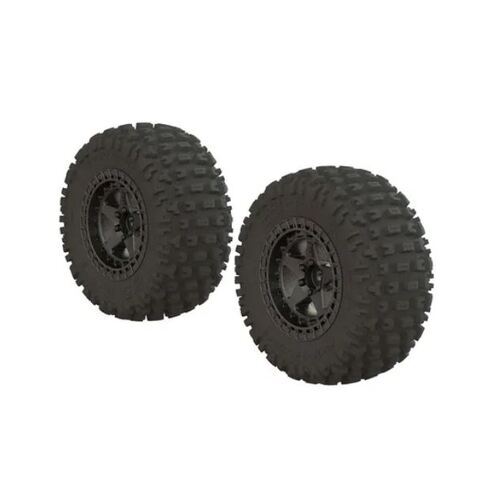 Arrma dBoots 'Fortress SC' Tyre Set Glued Gun Metal, 2pcs, AR550087 - Picture 1 of 1
