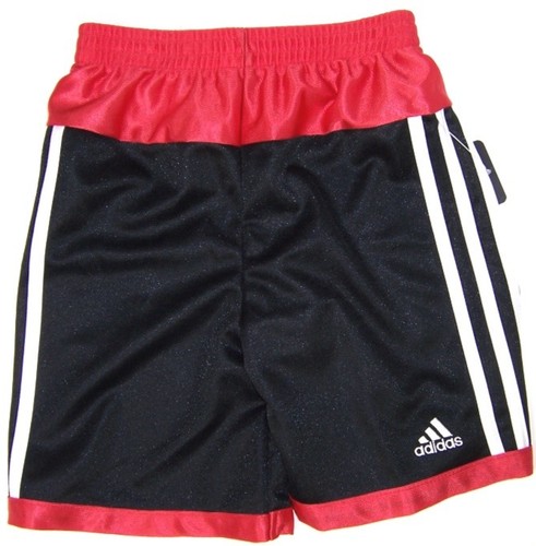 ADIDAS Little Boys Athletic Mesh Shorts NWT Red or Black Size 4 $ Ret.22. - Picture 6 of 6