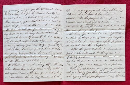 CONFEDERATE COL. SAMUEL MC DOWELL TATE - N. CAROLINA GOLD MINE DOKUMENTE 1860er - Bild 5 von 15