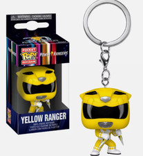 LLAVERO FUNKO AMARILLO POWER RANGER - NUEVO