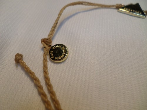 Pura Vida Bracelet ~ Mountain Charm Tan Cord November 2019 Monthly Club Pack - Picture 4 of 4