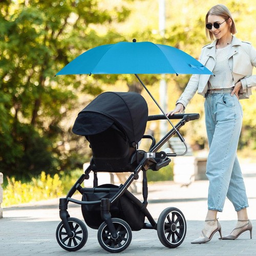 Baby Stroller Umbrella Parasol Extra Large UV Protection Sun Umbrella efficient - Picture 10 of 15