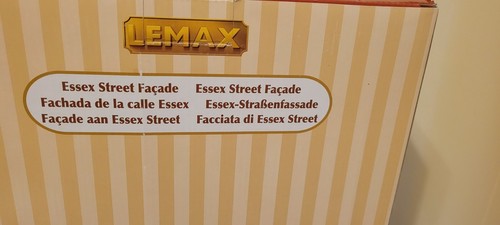 LEMAX ESSEX STREET FACADE ADVENT STABLE NEW #35561 HANGING WALL SETTING - Picture 5 of 6