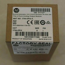 New Factory Sealed AB 1794-OF4I  Flex 4 Point Analog Output Module 1794OF4I
