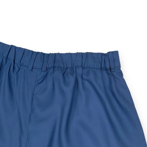 Nordstrom Shorts Women XL Blue High Waisted Pleated Lyocell Fluid NWOT - Picture 8 of 8