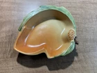 Roseville Pine Cone Blue 1953 Mid Century Modern Pottery Ceramic Tray 497