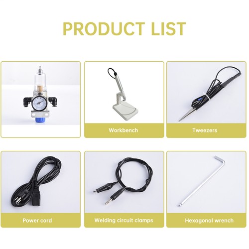 110V Permanent Jewelry Welder Kit, Jewelry Welding Machine With Welding Torch- - Picture 2 of 8