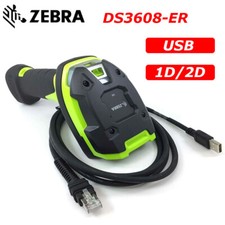 Zebra DS3608-ER Ultra-Rugged IP65 Extended Range USB 2D Handheld Barcode Scanner