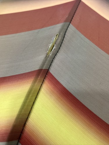 Vintage Lynn Toppers Art Deco Folding Umbrella Parasol Handle Multicolor - Picture 9 of 19