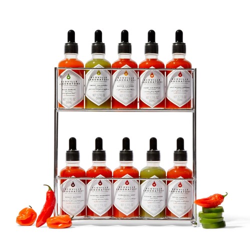 Thoughtfully Gourmet Scoville Labor Hot Sauce Challenge Geschenkset 10 Saucen - Bild 4 von 14