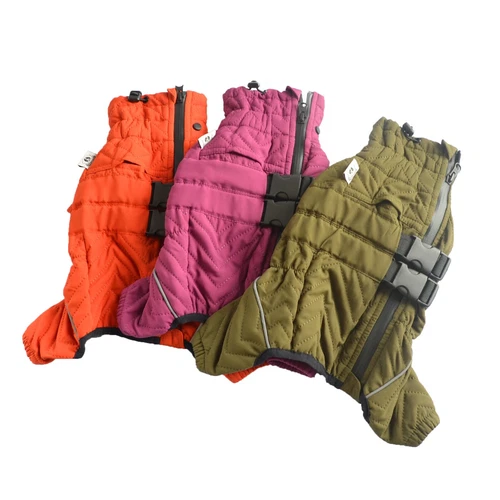 Dog Winter Coat 4 Legs Covered Windproof Waterproof Reflective Warm Dog Clothing - Picture 27 of 65