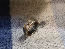 Arizona Handcrafted Washington Quarters coin ring, size 6  2008