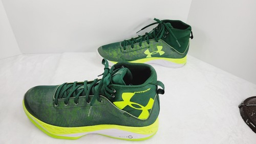 Under Armour Compfit MicroG Mens 13 Basketball Shoes Athletic High Top Sneakers - Picture 9 of 15
