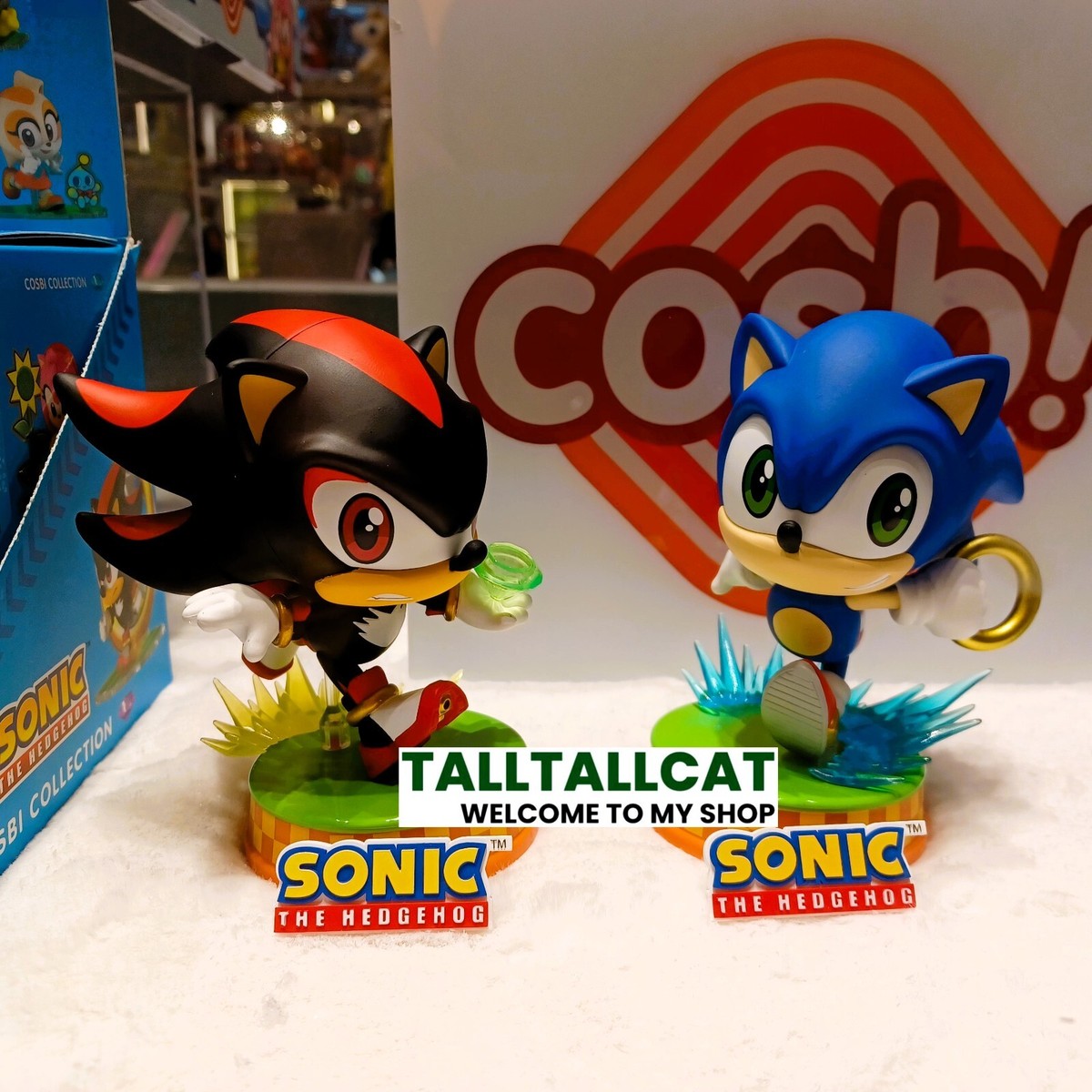 Hot Toys Sonic The HedgeHog COSB1134 Sonic & COSB1135 Shadow