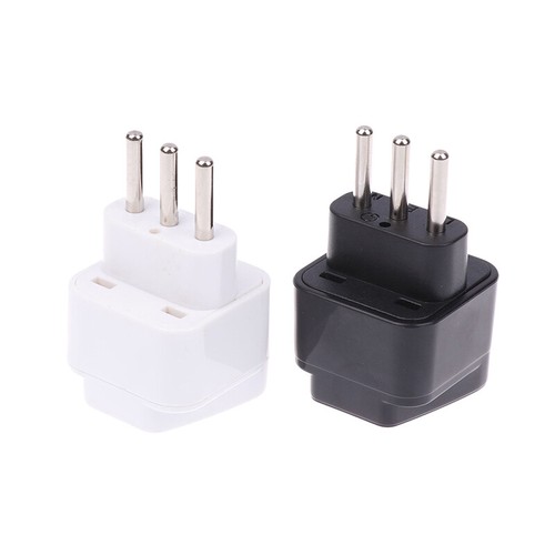 1 Piece UK/US/EU/AU To Italy Italian 3 Pin Travel Power Adapter Plug Socket _yi - Afbeelding 7 van 14