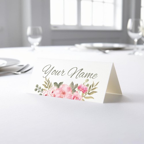 Personalised Place Cards, Table Name Cards for Weddings, Place Table Setting - Picture 36 of 81